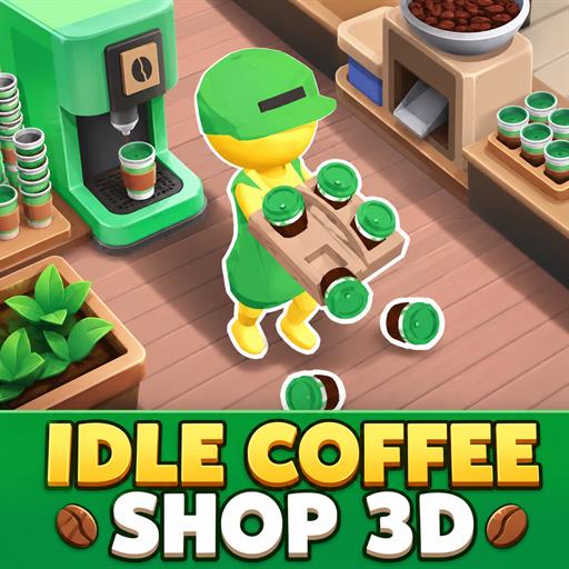 Idle Coffee Shop 3D